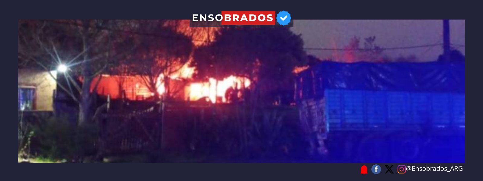 Incendio Villa Gesell