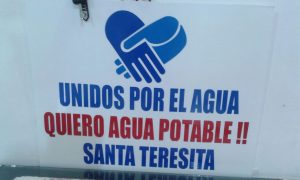 Agua con olor en Santa Teresita