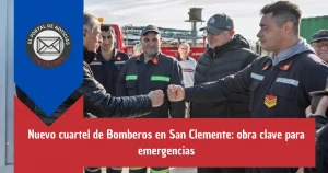 Nuevo destacamento de bomberos en Barrio Filsa San Clemente