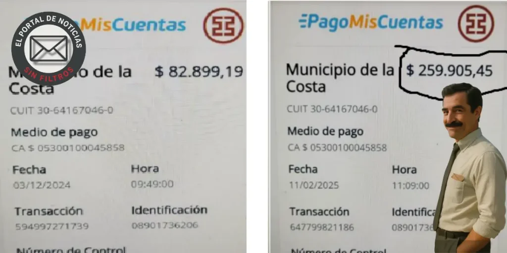 Aumento tasas Partido de la Costa: ¿Por qué un 213%?