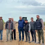 Barrera recorrió la autovía 11