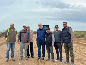 Barrera recorrió la autovía 11