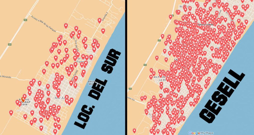 inseguridad La Costa, Mapa del Delito, delitos denunciados, preocupación social