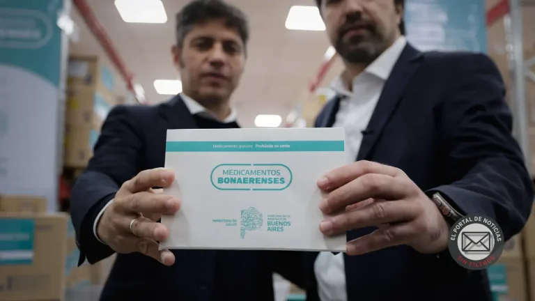 Kicillof recorrió el Hospital Rossi y reforzó el programa Medicamentos Bonaerenses en La Plata