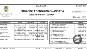 recaudación Las Flores 2025
