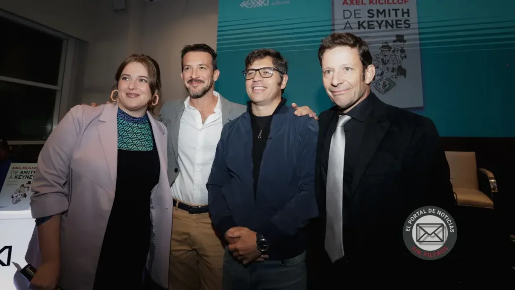 La presentación de “De Smith a Keynes” reunió debate económico en la Feria del Libro