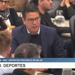 Cristian Cardozo reclamó mayor presupuesto para el deporte argentino Cristian Cardozo defendió el financiamiento del deporte argentino