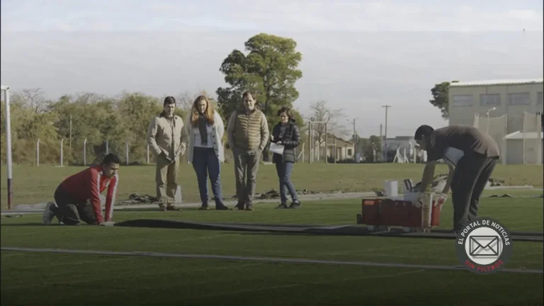 Maipú avanza con cancha sintética de hockey