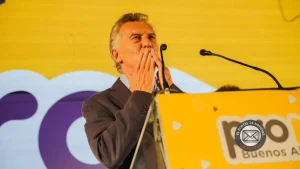 Mauricio Macri en Olivos