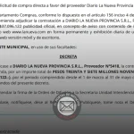 $37 millones en publicidad oficial: el decreto de Bahía Blanca