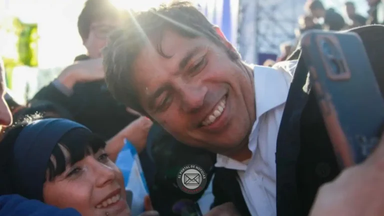 Axel Kicillof durante el lanzamiento de MDF Juventudes para disputar el voto joven