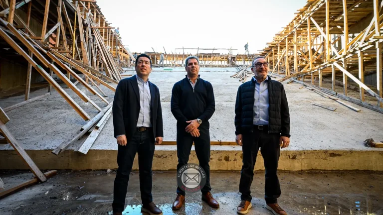 Nardini mostró los avances del Teatro Municipal de Malvinas Argentinas